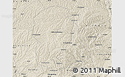 Shaded Relief Map of Huanglong
