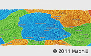 Political Panoramic Map of Huanglong