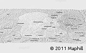 Silver Style Panoramic Map of Huanglong