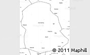Blank Simple Map of Huanglong