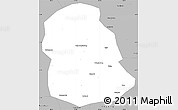 Gray Simple Map of Huanglong