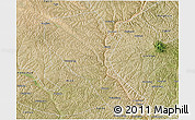 Satellite 3D Map of Jia Xian