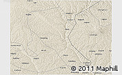 Shaded Relief 3D Map of Jia Xian