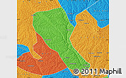 Political Map of Jia Xian