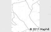 Blank Simple Map of Jia Xian, no labels