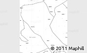 Blank Simple Map of Jia Xian