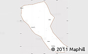 Classic Style Simple Map of Jia Xian, cropped outside