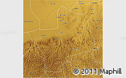 Physical 3D Map of Jingbian