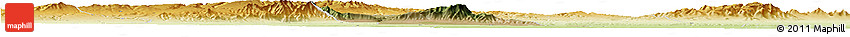 Satellite Horizon Map of Jingyang, physical outside Satellite Horizon Map of Jingyang, physical outside