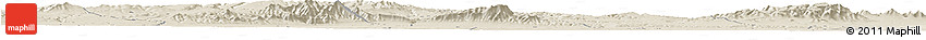 Shaded Relief Horizon Map of Jingyang Shaded Relief Horizon Map of Jingyang