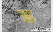 Satellite Map of Jingyang, desaturated