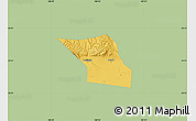 Savanna Style Map of Jingyang, single color outside