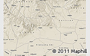 Shaded Relief Map of Jingyang