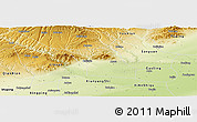 Physical Panoramic Map of Jingyang