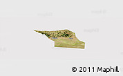 Satellite Panoramic Map of Jingyang, cropped outside