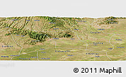 Satellite Panoramic Map of Jingyang