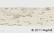 Shaded Relief Panoramic Map of Jingyang