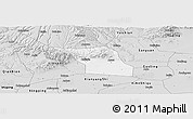Silver Style Panoramic Map of Jingyang