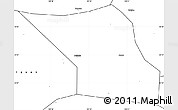 Blank Simple Map of Jingyang