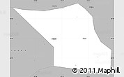 Gray Simple Map of Jingyang