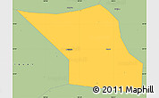 Savanna Style Simple Map of Jingyang