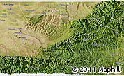 Satellite 3D Map of Lantian