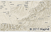 Shaded Relief 3D Map of Lantian