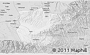 Silver Style 3D Map of Lantian