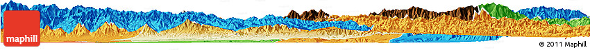 Physical Horizon Map of Lantian, political outside Physical Horizon Map of Lantian, political outside