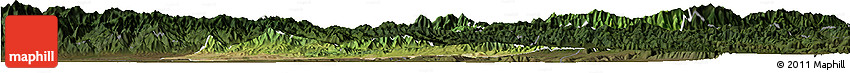 Satellite Horizon Map of Lantian, darken