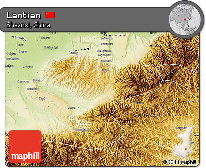 Physical Map of Lantian
