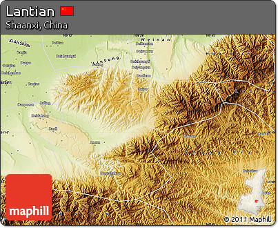 Physical Map of Lantian