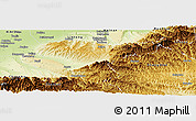 Physical Panoramic Map of Lantian