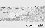 Silver Style Panoramic Map of Lantian