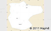 Classic Style Simple Map of Lantian, single color outside