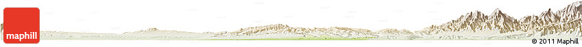 Physical Horizon Map of Lintong, lighten