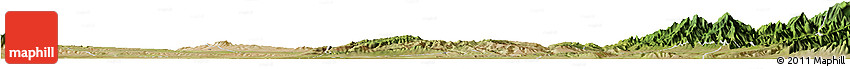 Satellite Horizon Map of Lintong