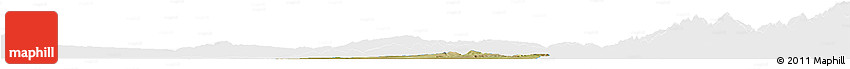 Satellite Horizon Map of Lintong, single color outside