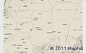 Shaded Relief Map of Lintong