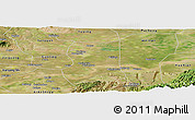 Satellite Panoramic Map of Lintong