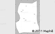 Gray Simple Map of Lintong