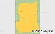 Savanna Style Simple Map of Lintong