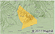 Savanna Style 3D Map of Liquan