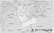 Silver Style 3D Map of Liquan