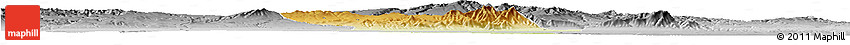 Physical Horizon Map of Liquan, desaturated