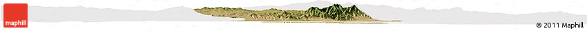 Satellite Horizon Map of Liquan, cropped outside Satellite Horizon Map of Liquan, cropped outside
