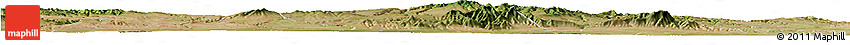 Satellite Horizon Map of Liquan