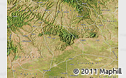 Satellite Map of Liquan