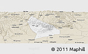 Classic Style Panoramic Map of Liquan