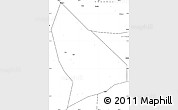 Blank Simple Map of Liquan